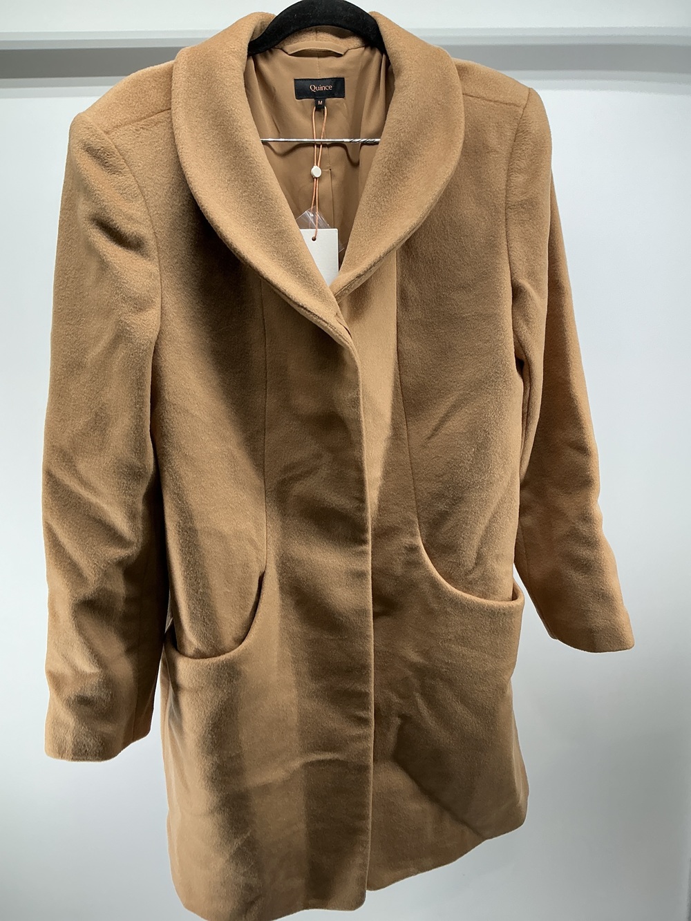 Wool Cashmere Cocoon Coat